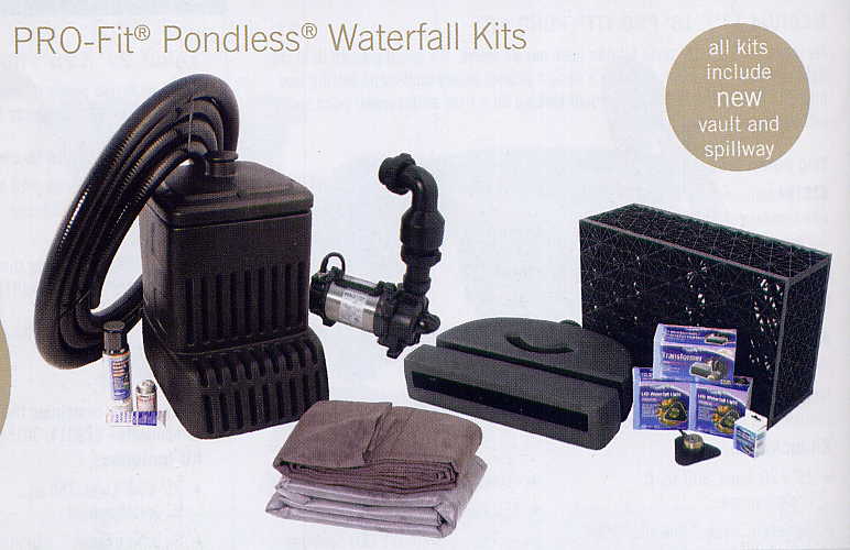 buy Pro-Fit Small 6' Pondless Waterfall Kit - By Aquascape